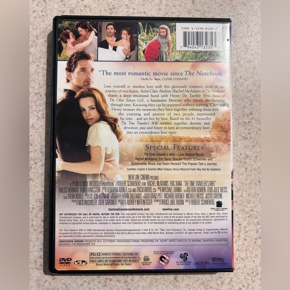 The Time Traveler's Wife DVD - Picture 3 of 3